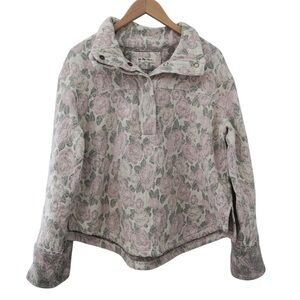 We the Free Funnel Neck‎ Pullover Floral Vintage Inspired Cottagecore Boho